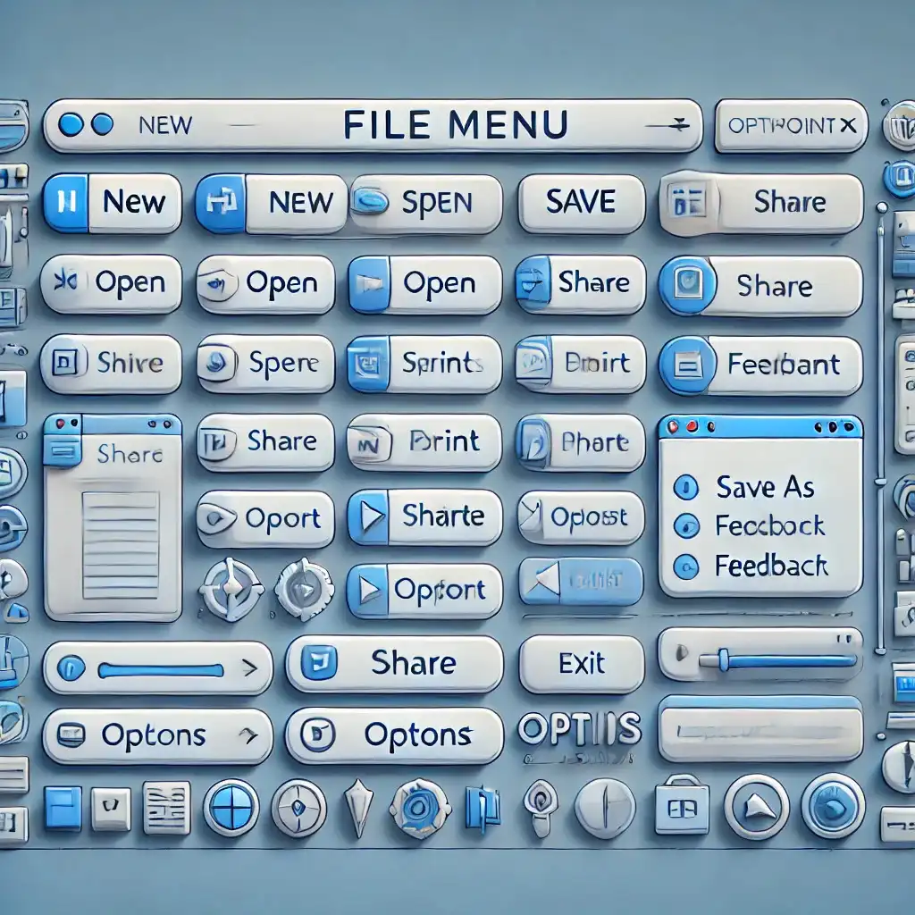 منوی فایل (File) در پاورپوینت