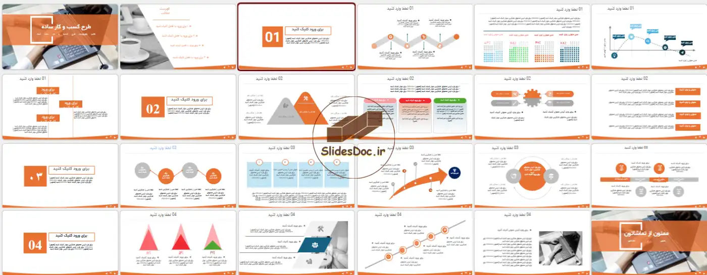 قالب طرح کسب و کار ساده 11 دانلود قالب طرح کسب و کار ساده