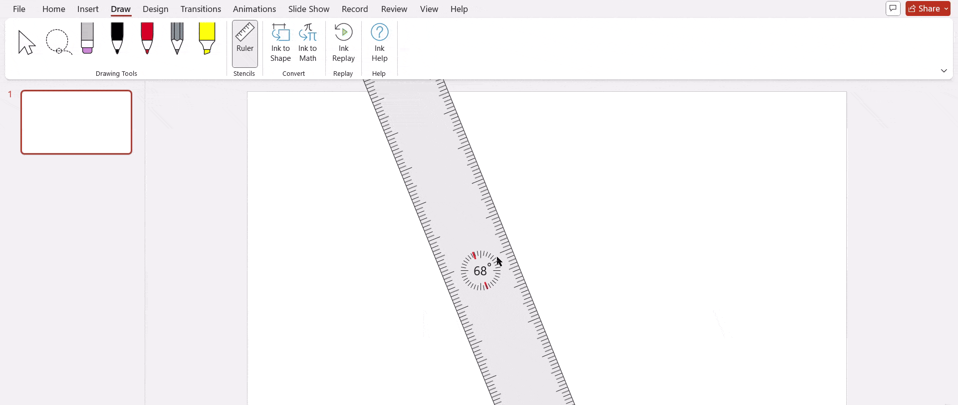 چگونه خط کش را در پاورپوینت نشان دهیم 13 چگونه خط کش روی اسلاید را در پاورپوینت نشان دهیم و استفاده کنیم