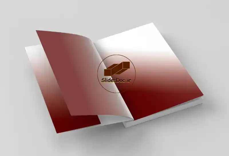 موکاپ بروشور کتاب حرفه ای 7 طرح فتوشاپ 13 موکاپ بروشور کتاب حرفه ای - کتاب باز